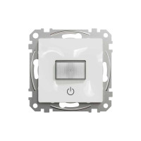 Датчик руху із вимикачем 10 A Білий Sedna Design Schneider Electric SDD111504