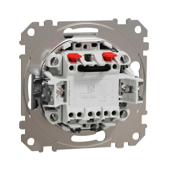 Вимикач для жалюзі Алюміній Sedna Design Schneider Electric SDD113104