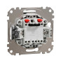 Вимикач для жалюзі Алюміній Sedna Design Schneider Electric SDD113104