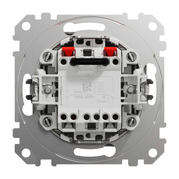 Вимикач для жалюзі Алюміній Sedna Design Schneider Electric SDD113104