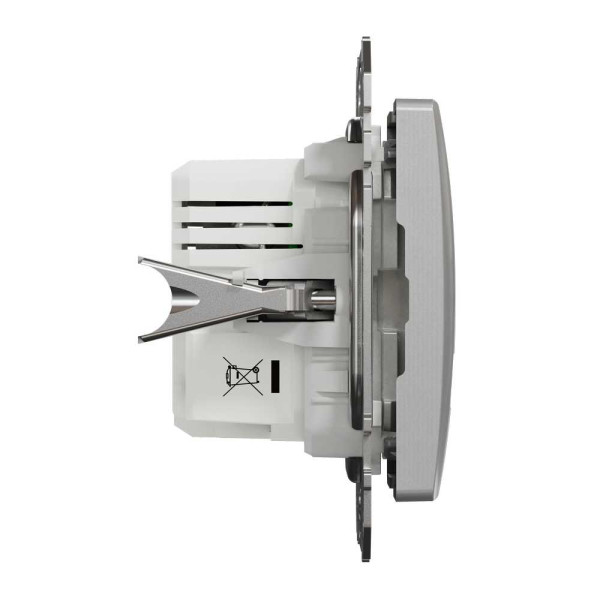 USB розетка ип A+C 2,4A Алюміній Sedna Design Schneider Electric SDD113402