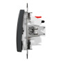 Вимикач для жалюзі Чорний Sedna Design Schneider Electric SDD114104