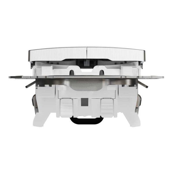 Вимикач для жалюзі, Матовий алюміній, Sedna Design Schneider Electric SDD170104