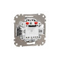 Вимикач для жалюзі, Матовий алюміній, Sedna Design Schneider Electric SDD170104