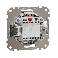 Одноклавішний перемикач Матовий алюміній Sedna Elements Schneider Electric SDD170106