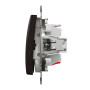 Перехресний/проміжний вимикач,Венге, Sedna Design&Elements Schneider Electric SDD181107