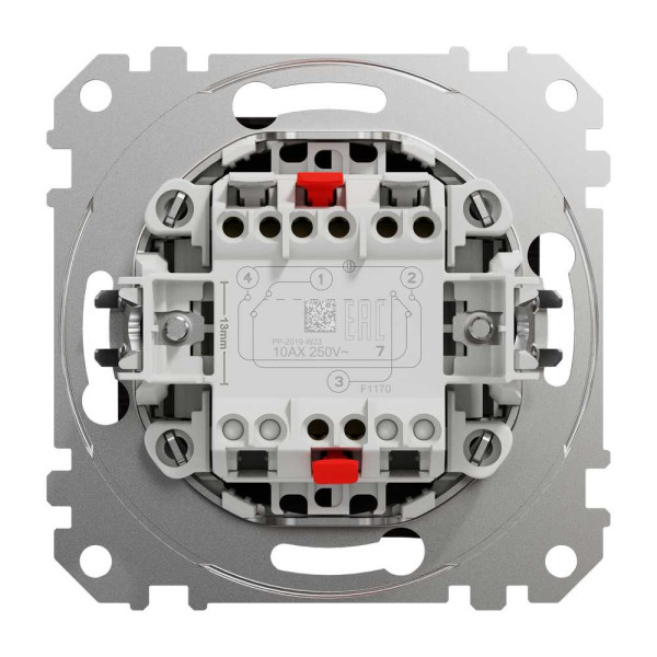 Перехресний/проміжний вимикач,Венге, Sedna Design&Elements Schneider Electric SDD181107