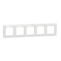 Рамка 5-постова Білий Sedna Design Schneider Electric SDD311805
