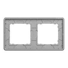 Рамка 2-постова Штучне Біле скло Sedna Elements Schneider Electric SDD360802