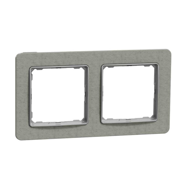 Рамка 2-постова  Бетон Sedna Elements Schneider Electric SDD390802