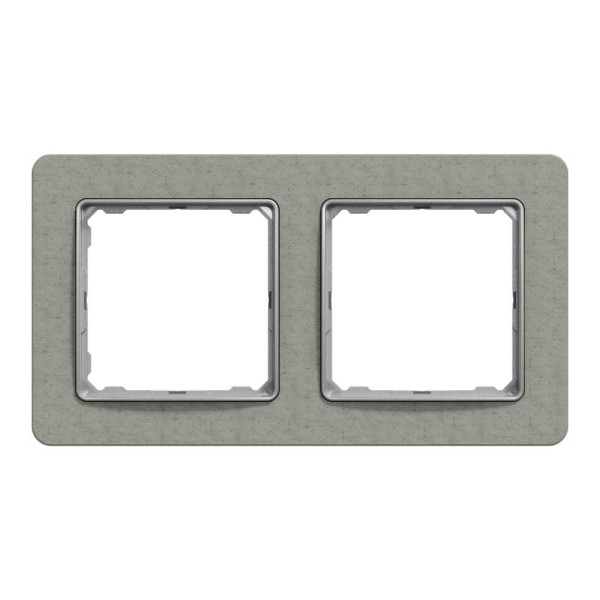 Рамка 2-постова  Бетон Sedna Elements Schneider Electric SDD390802