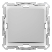 ОДНОКЛАВІШНИЙ ВИМИКАЧ IP44 SEDNA АЛЮМІНІЙ, SDN0100360