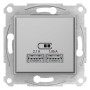 USB РОЗЕТКА SEDNA 2,1A АЛЮМІНІЙ, SDN2710260