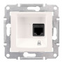 КОМП'ЮТЕРНА РОЗЕТКА RJ45 UTP КАТЕГОРІЯ 6 SEDNA СЛОНОВА КІСТКА, SDN4700123