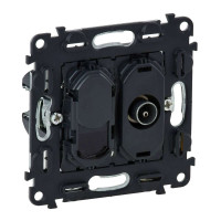 753055. Valena Розетка Tv+Rj45 Кат.6 Utp