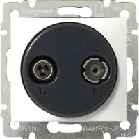 774434. Розетка Tv/Fm Каб.М. 1,5db Біл