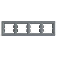 РАМКА ЧЕТЫРЕМЕРНАЯ ГОРИЗОНТАЛЬНАЯ, ASFORA СТАЛЬ, EPH5800462