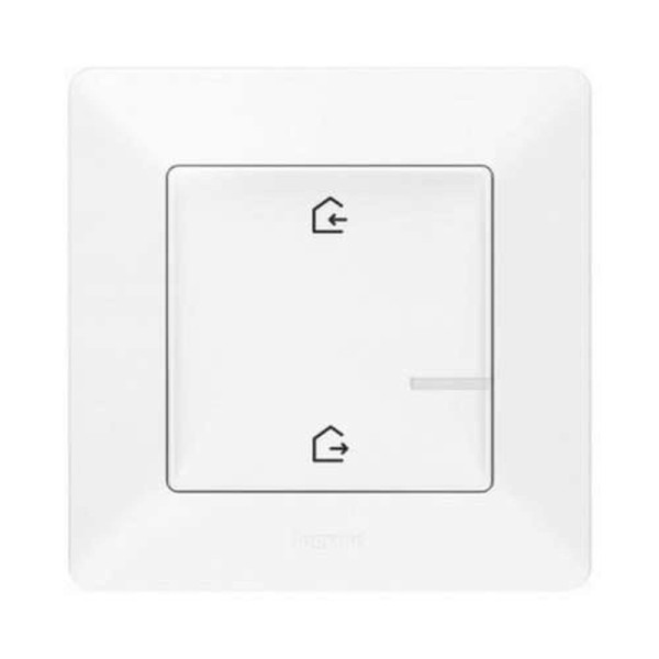 752186. Valena Life with NETATMO. Головний безпровідний вимикач "Вдома/Не вдома". Колір Білий