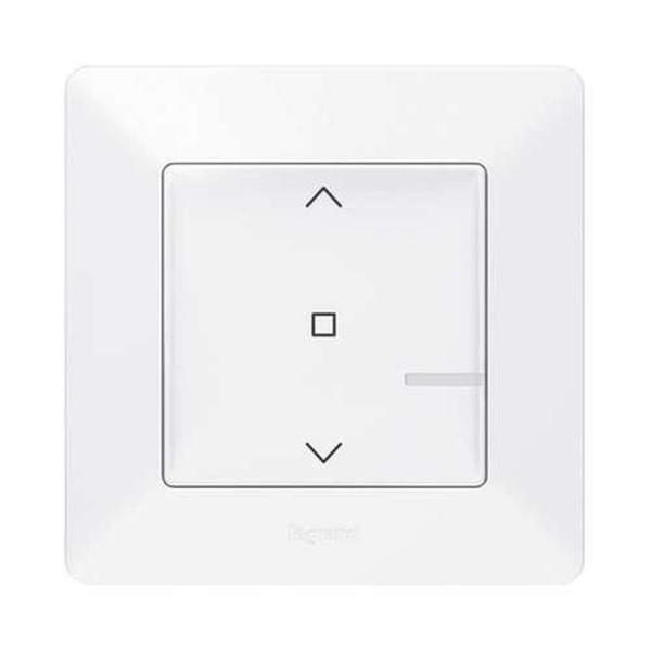 752190. Valena Life with NETATMO. Розумний вимикач жалюзі 2А 230В. Колір Білий