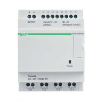 SR2E121FU. Інтелектуальне логічне програмоване реле Zelio Logic 12 вх/вих, годинник,240В