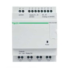 SR2E121FU. Інтелектуальне логічне програмоване реле Zelio Logic 12 вх/вих, годинник,240В
