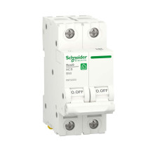 Дифференциальный автоматический выключатель RESI9 Schneider Electric 25 А, 30 мA, 1P+N, 6кA, кривая С, тип АС, R9D25625