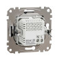 USB розетка тип A+C 2,4A Чорний Sedna Design Schneider Electric SDD114402
