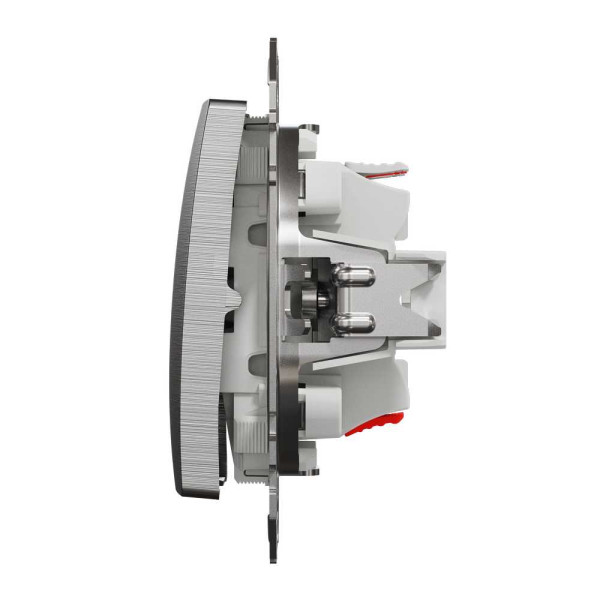 Перехресний/проміжний вимикач,Матовий алюміній, Sedna Design&Elements Schneider Electric SDD170107