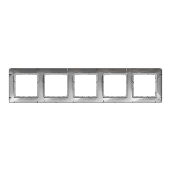 Рамка 5-постова Алюміній Sedna Design Schneider Electric SDD313805