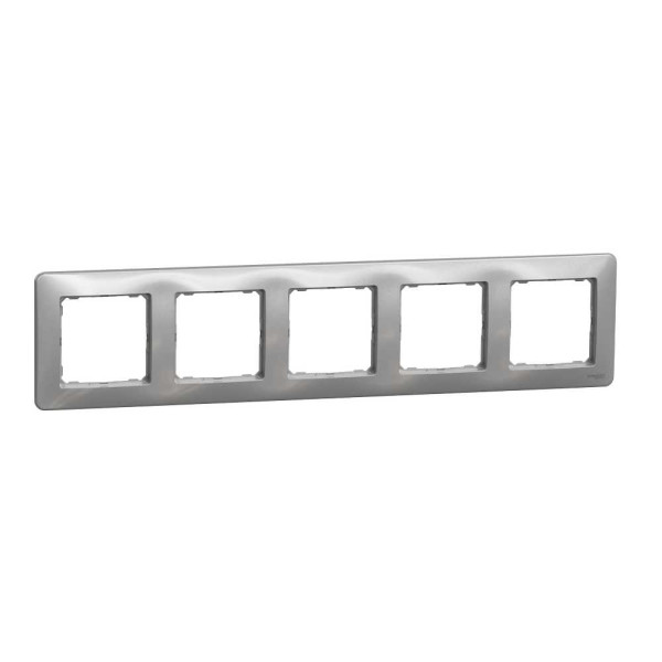 Рамка 5-постова Алюміній Sedna Design Schneider Electric SDD313805