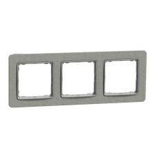 Рамка 3-постова Бетон Sedna Elements Schneider Electric SDD390803