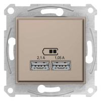 USB РОЗЕТКА SEDNA 2,1A ТИТАН, SDN2710268