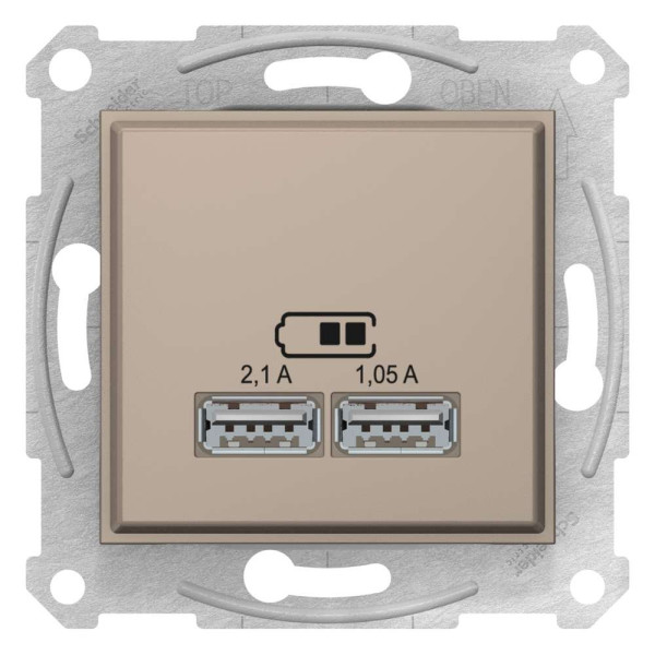 USB РОЗЕТКА SEDNA 2,1A ТИТАН, SDN2710268