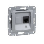 КОМП'ЮТЕРНА РОЗЕТКА RJ45 UTP КАТЕГОРІЯ 5e SEDNA АЛЮМІНІЙ, SDN4300160