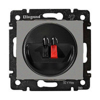 770223. Valena Розетка Д/Колонок, Алюм