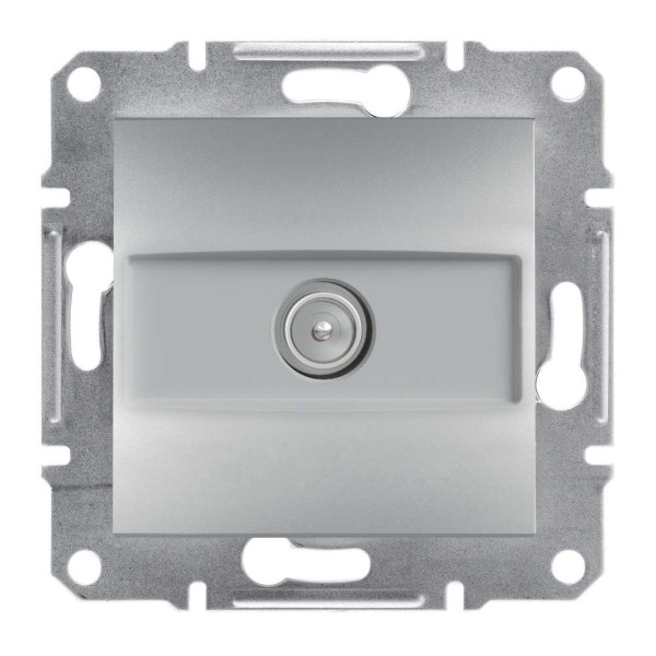 TV РОЗЕТКА ПРОХІДНА ASFORA АЛЮМІНІЙ 8dB, EPH3200361