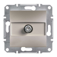 SAT РОЗЕТКА 4dB ПРОХОДНАЯ ASFORA БРОНЗА, EPH3700269