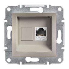 РОЗЕТКА КОМП'ЮТЕРНА RJ45 UTP КАТ.6 ASFORA БРОНЗА, EPH4700169