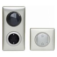 64827. Celiane with NETATMO. Стартовий набір. Шлюз WiFi + Розумна розетка2К+З 16А 250В + Головний беспроводовий вимикач "Вдома/Не вдома". Колір Титан