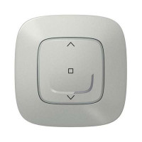 752790. Valena Allure with NETATMO. Розумний вимикач жалюзі 2А 230В. Колір Алюміній