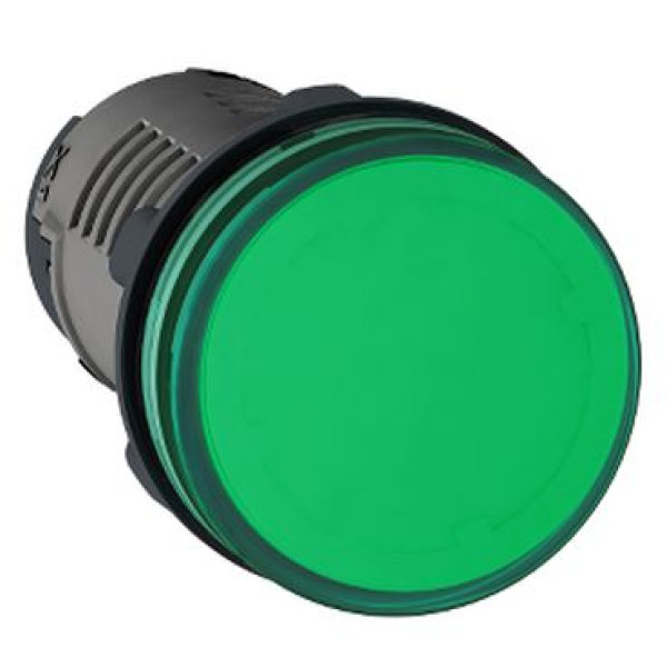 Світлодіодний індикатор, 110В AC, Зелений. XA2EVF3LC