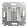 Кінцева TV розетка 4 дБ Білий Sedna Design Schneider Electric SDD111471