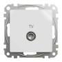 Кінцева TV розетка 4 дБ Білий Sedna Design Schneider Electric SDD111471