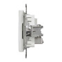 Кінцева TV розетка 4 дБ Білий Sedna Design Schneider Electric SDD111471