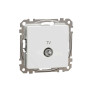 Кінцева TV розетка 4 дБ Білий Sedna Design Schneider Electric SDD111471