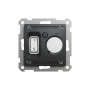 Термостат теплої підлоги 16 A Чорний Sedna Design Schneider Electric SDD114507