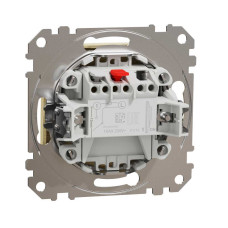 Одноклавішний вимикач, Береза, Sedna Design&Elements,SDD180101 Schneider Electric