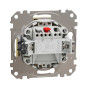 Одноклавішний вимикач, Береза, Sedna Design&Elements,SDD180101 Schneider Electric