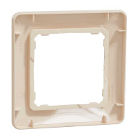 Рамка 1-постова Бежевий Sedna Design Schneider Electric SDD312801