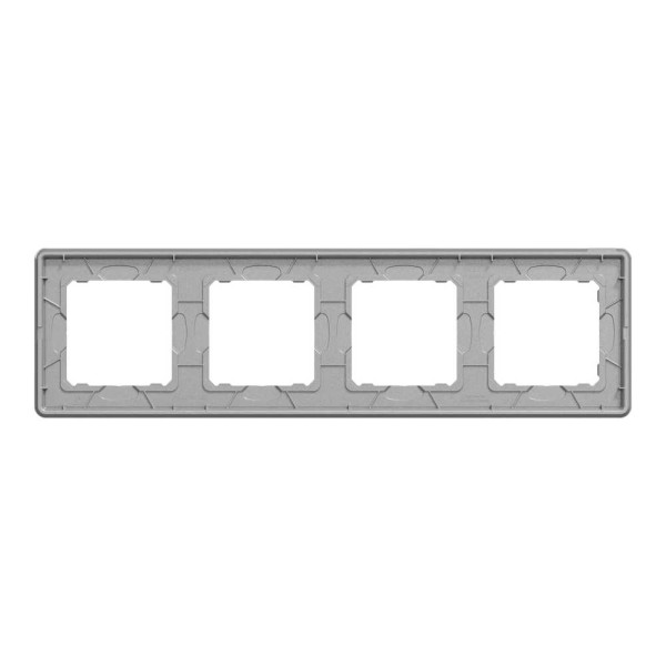 Рамка 4-постова  Штучне Біле скло Sedna Elements Schneider Electric SDD360804